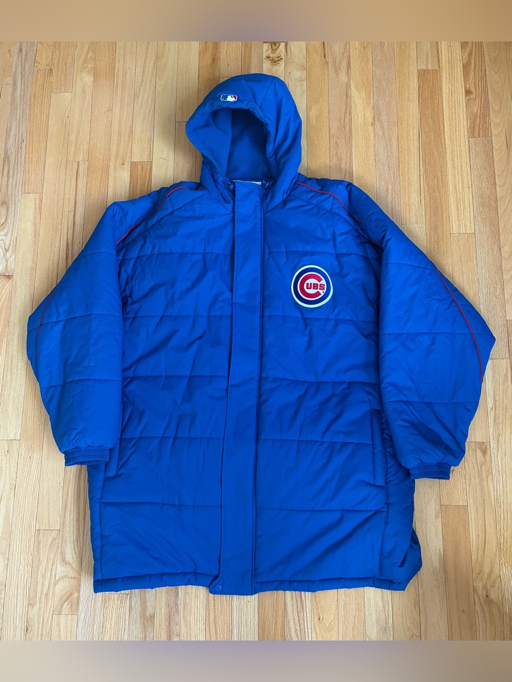 Majestic Chicago Cubs Parka Puffer Jacket Winter Coat Men’s Size XXL